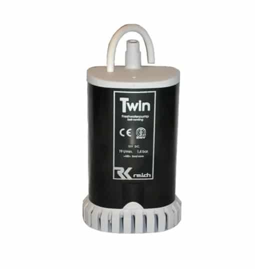 Dompelpomp Twin met ontluchting 19 liter