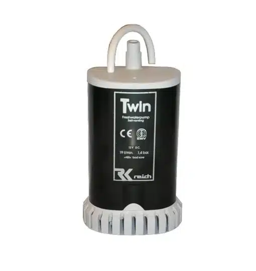Dompelpomp Twin met ontluchting 19 liter