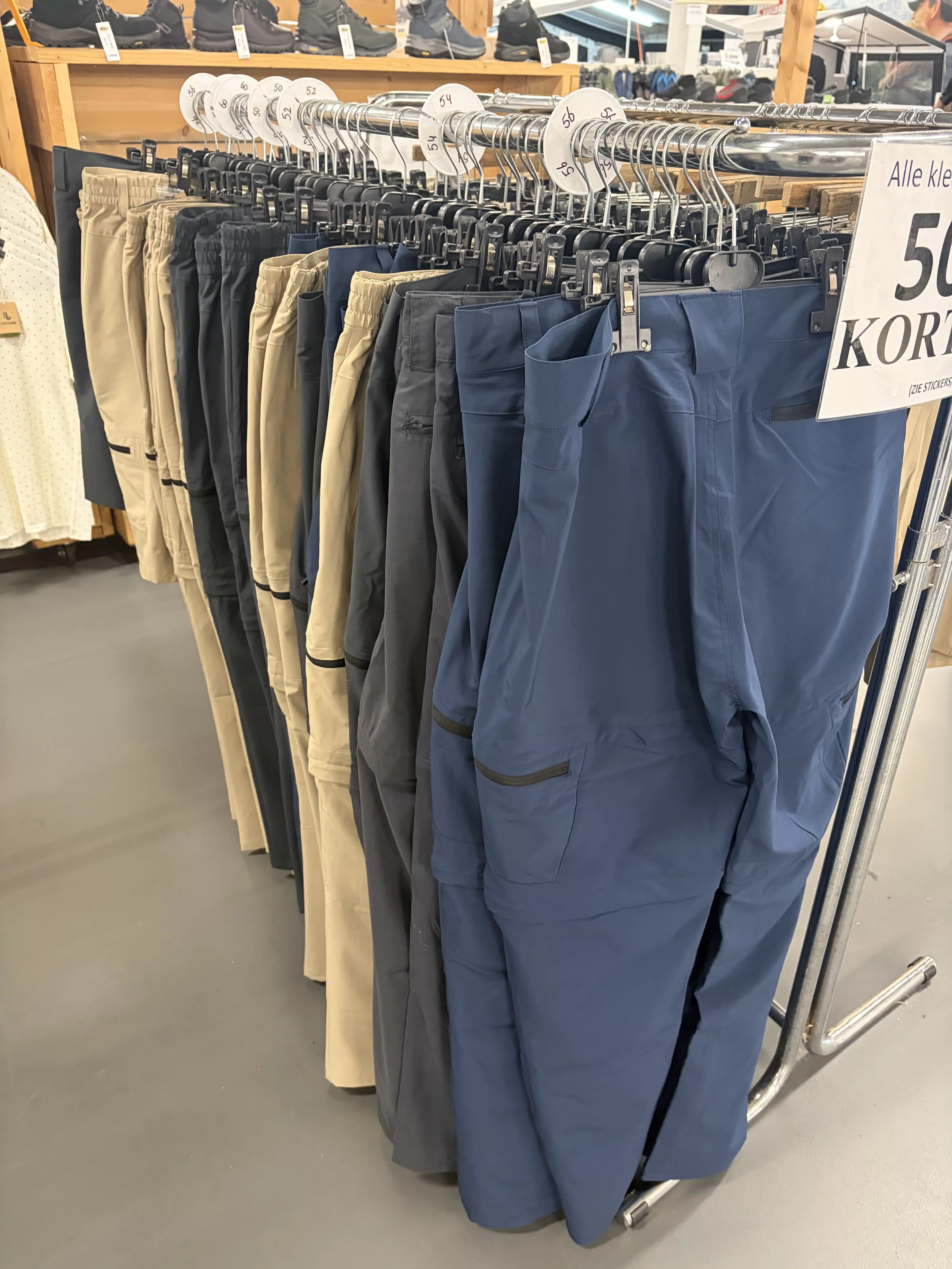 Afritsbroeken. Diverse maten