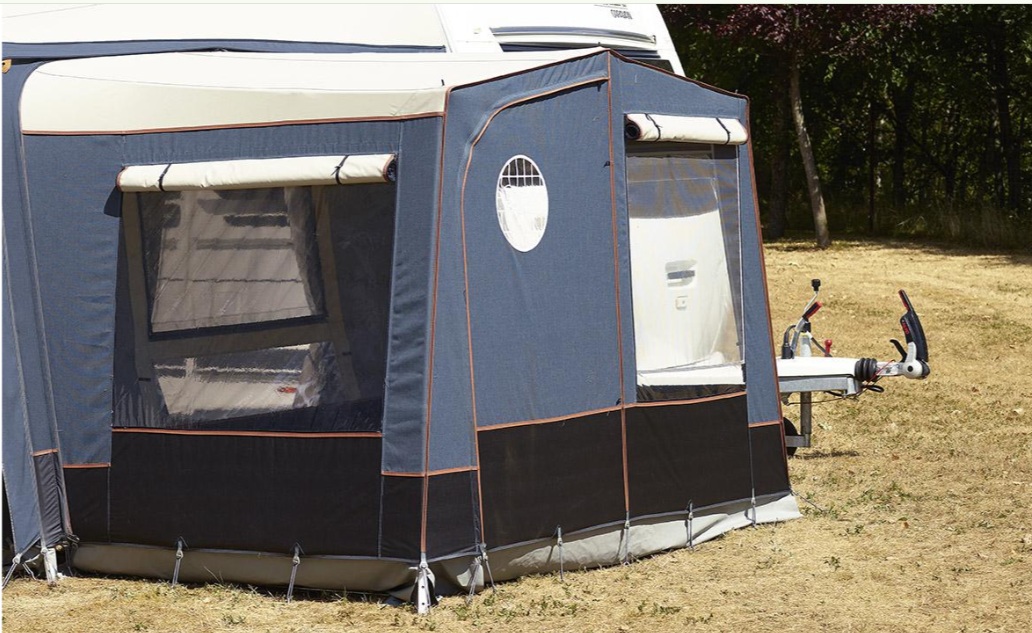 Isabella uitbouw Coast 250,grey,Etna / Zinox staal frame