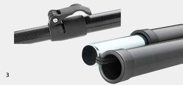 Los voortentframe fibre tech maat 10-14