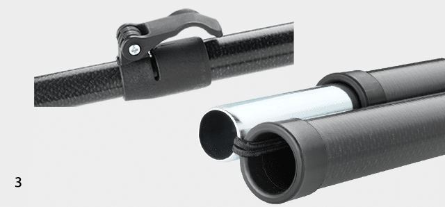 Los voortentframe fibre tech maat 15-17